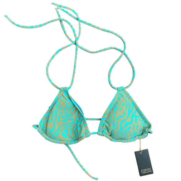 Other - eterno verano exotic manglar triangle top